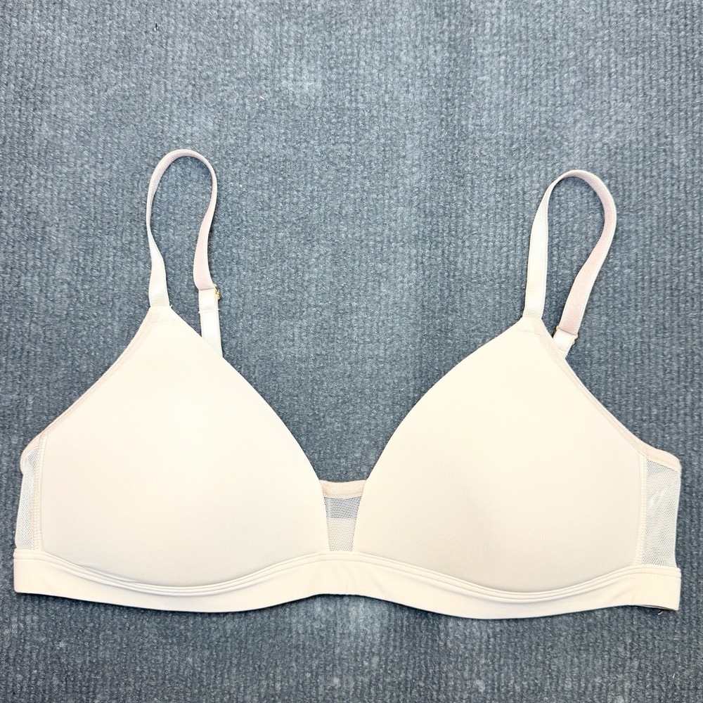 Pepper Limitless Wirefree Scoop Bra Size Medium Beige Sand